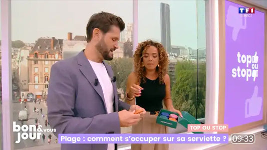 Un jeu de palets dans la matinale Bonjour & Vous sur TF1 La Matinale ? C'est Palet Match !