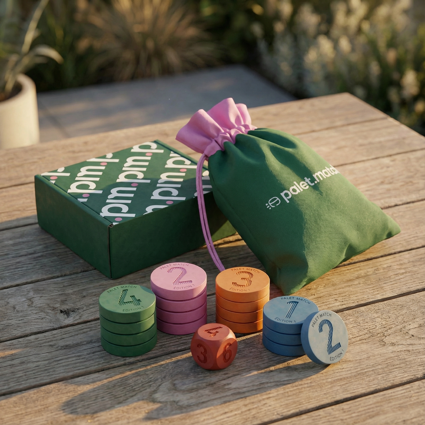 Palet Match - 2 à 4 joueurs