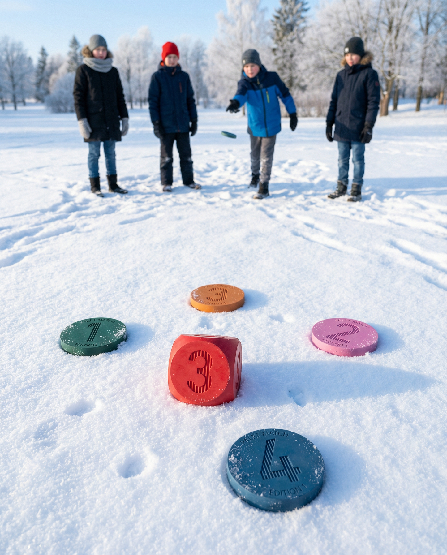 Palet Match - 2 à 4 joueurs