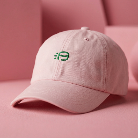 Casquette Rose Brodée Palet Match