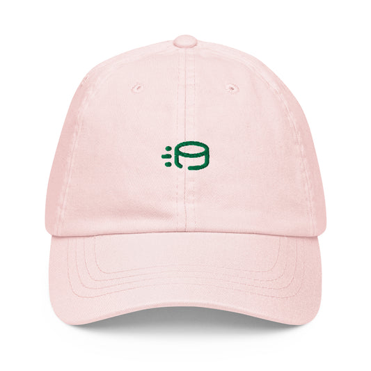 Casquette Rose brodée Palet Match