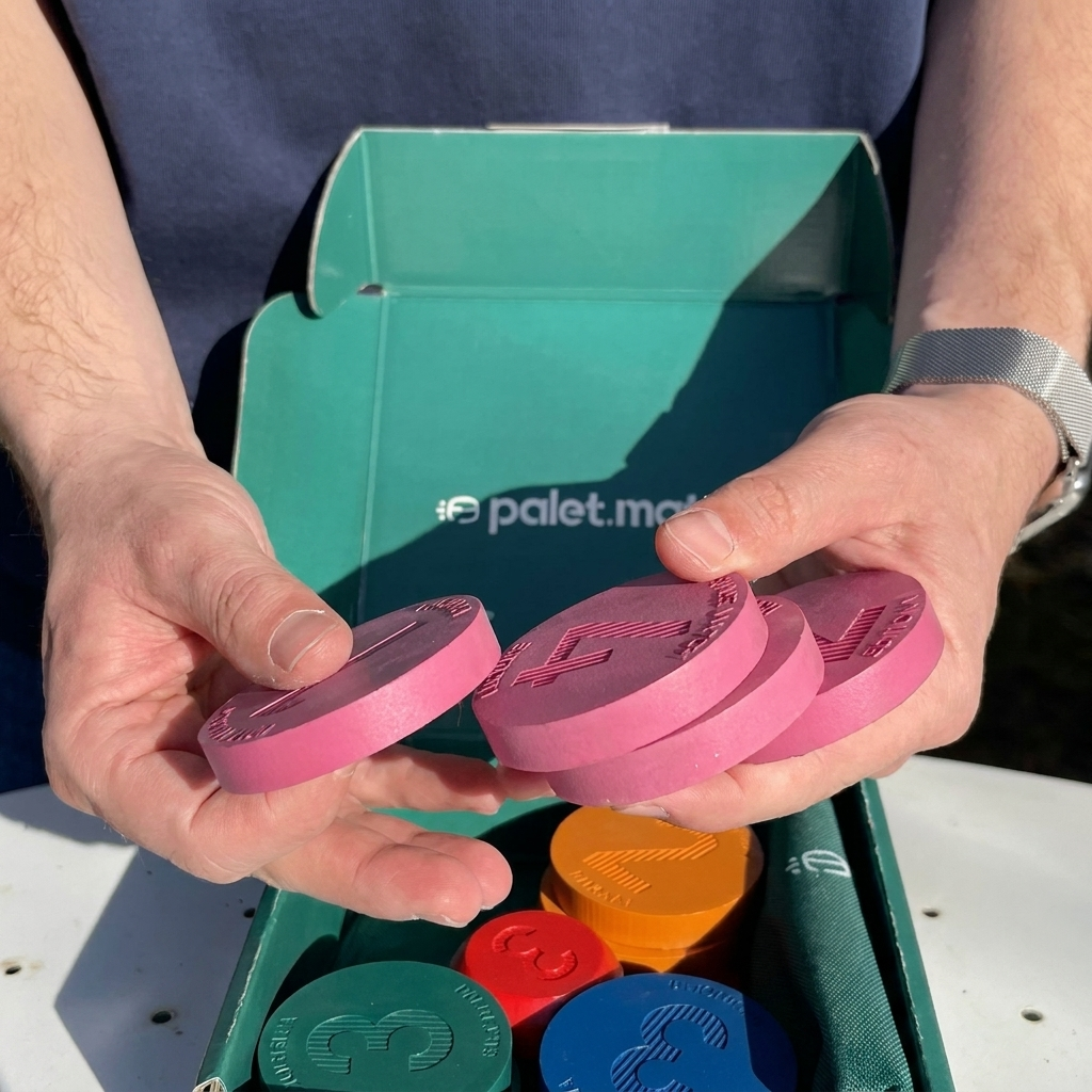 Il y a quoi dans le boite de Palet Match quand on commande le jeu ?